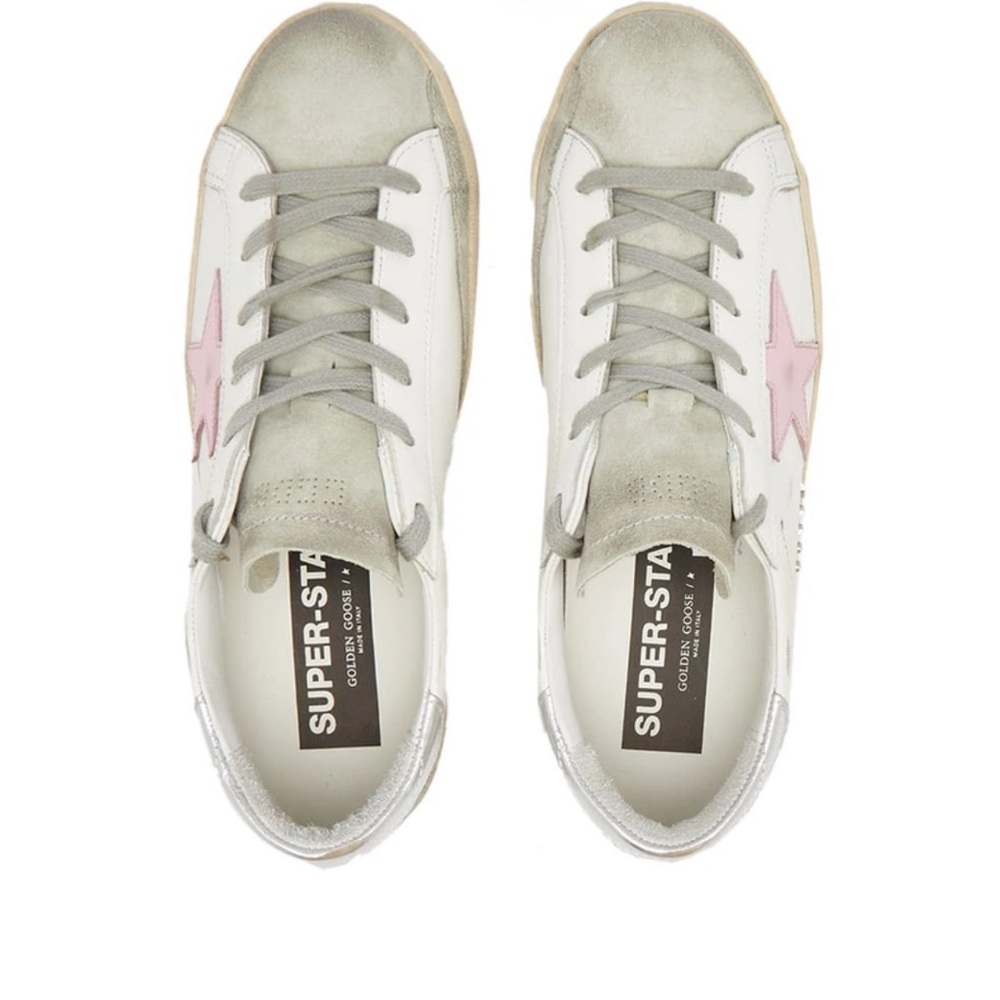Golden Goose Women's Super Star Leather Sneakers size 37